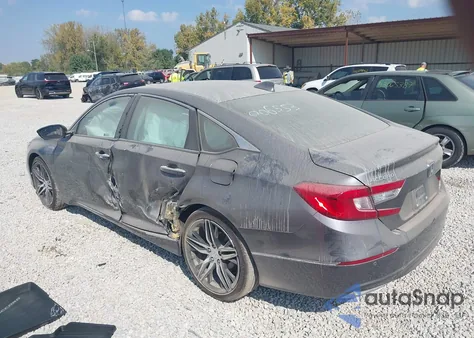 2021 Honda Accord Hybrid Touring из США, поврежденный, VIN 1HGCV3F94MA006553